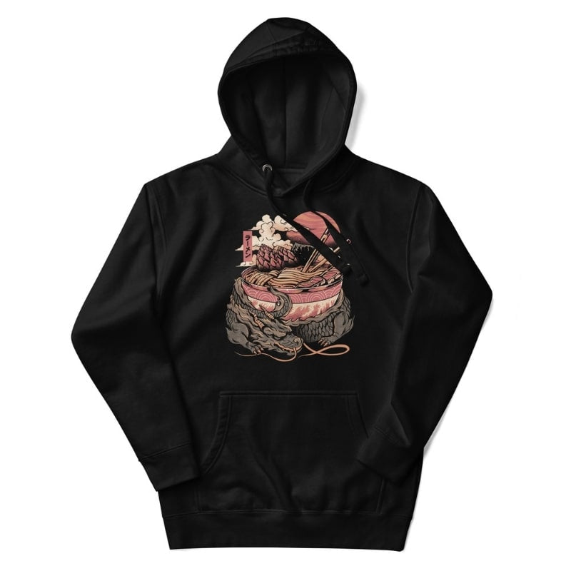 Sweat Japonais Dragon Ramen S