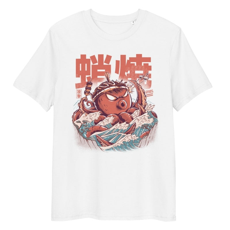 Takoyaki Attack Japansk T-shirt S
