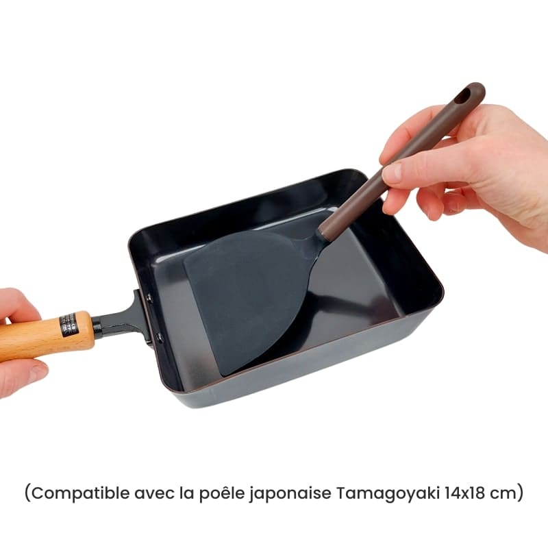 Tamagoyaki japansk flad spatel