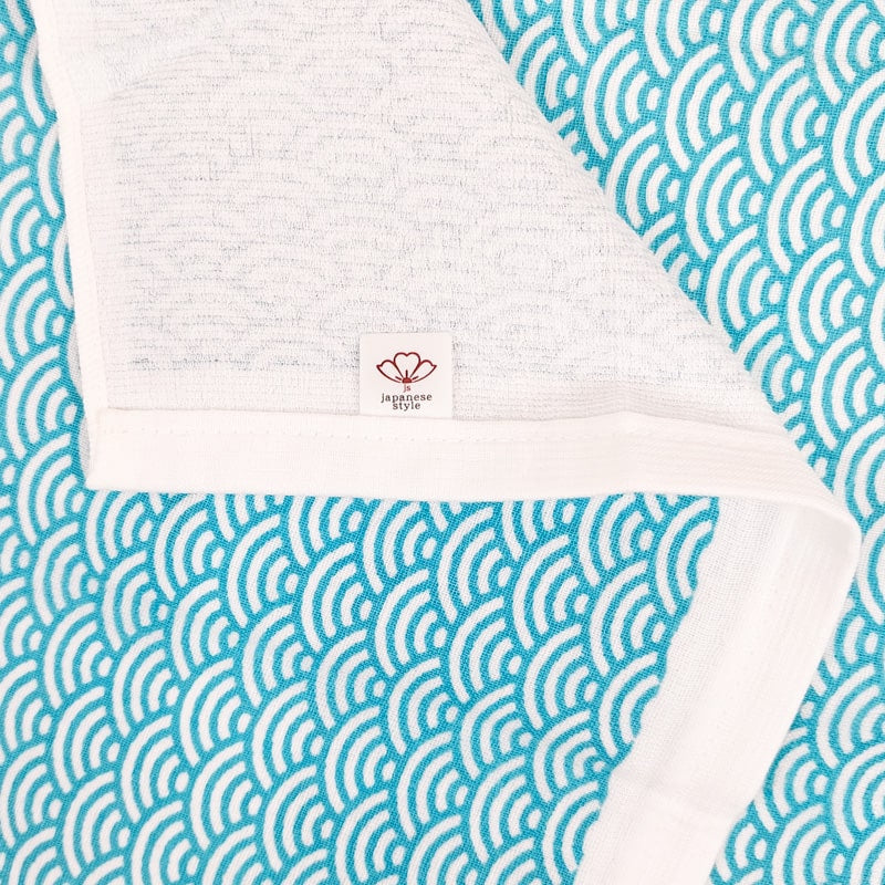 Tenugui japansk bomuldsgaze Seigaiha