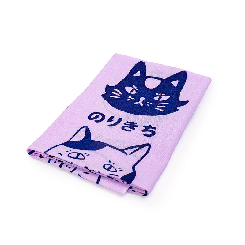 Tenugui japansk katteprint