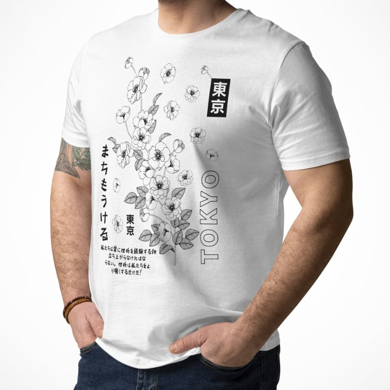 Tokyo Blossom japansk T-shirt