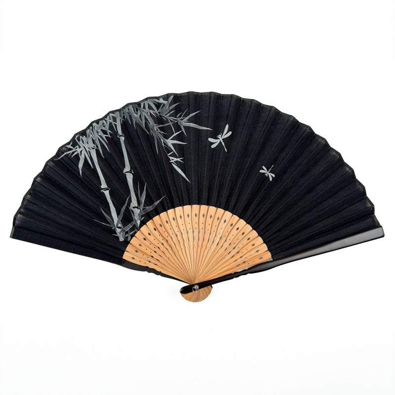 Tonbo sort japansk vifte