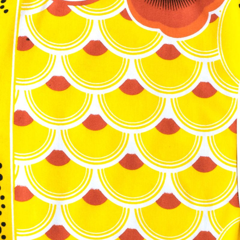 Traditionel gul koinobori - 70 cm
