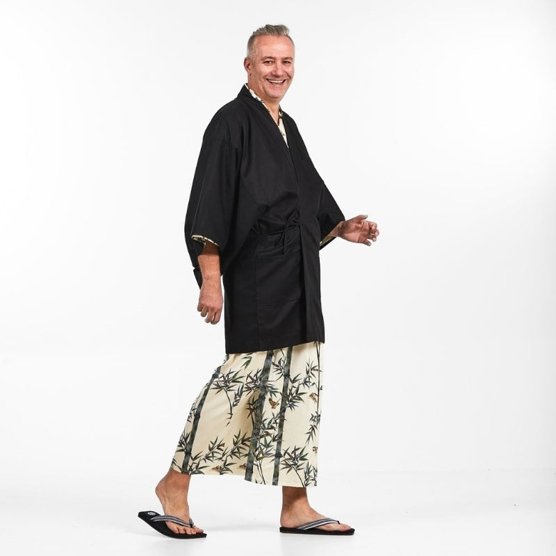 Unisex japansk haori-jakke Én størrelse
