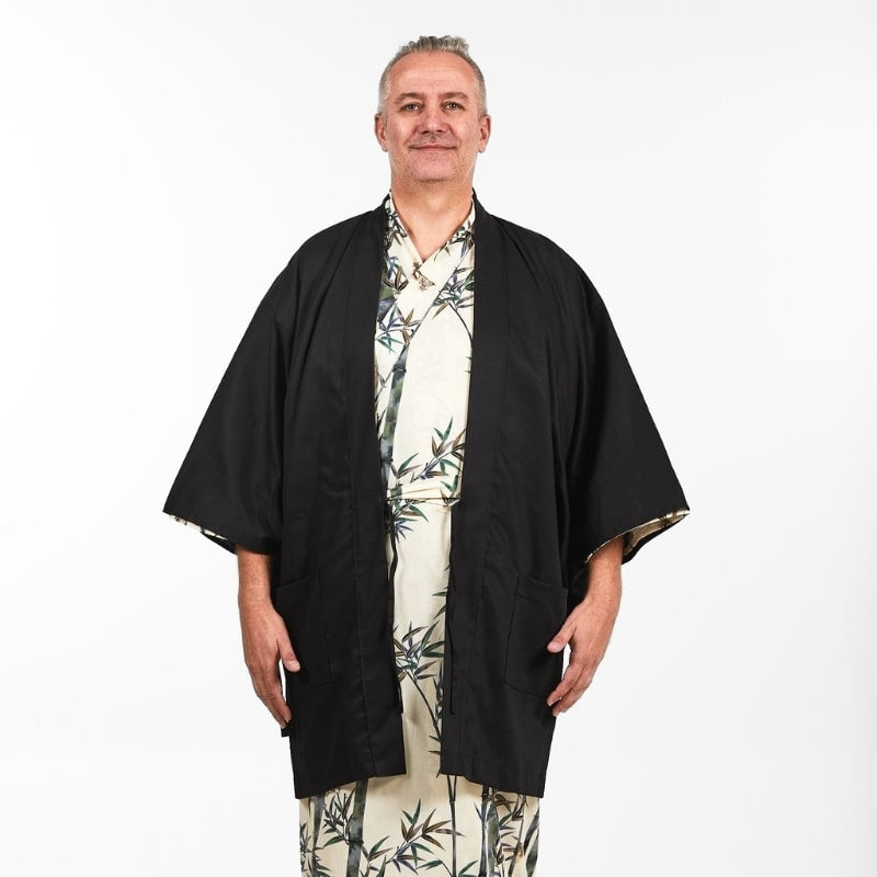 Unisex japansk haori-jakke Én størrelse
