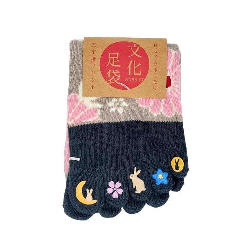 Usagi 5-finger-strømper EU 36-39