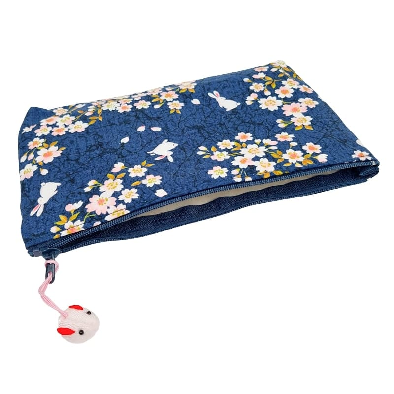Usagi Sakura japansk koblingstaske blå