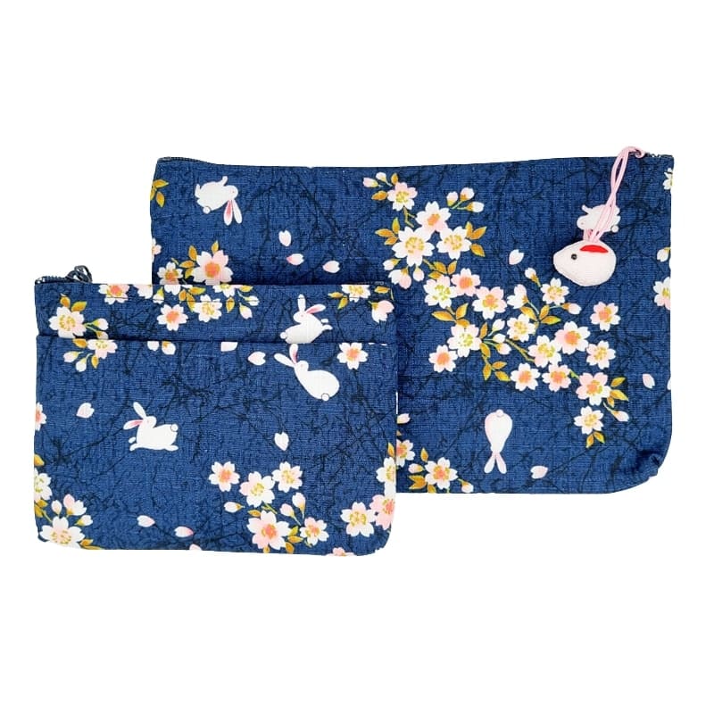 Usagi Sakura japansk koblingstaske blå