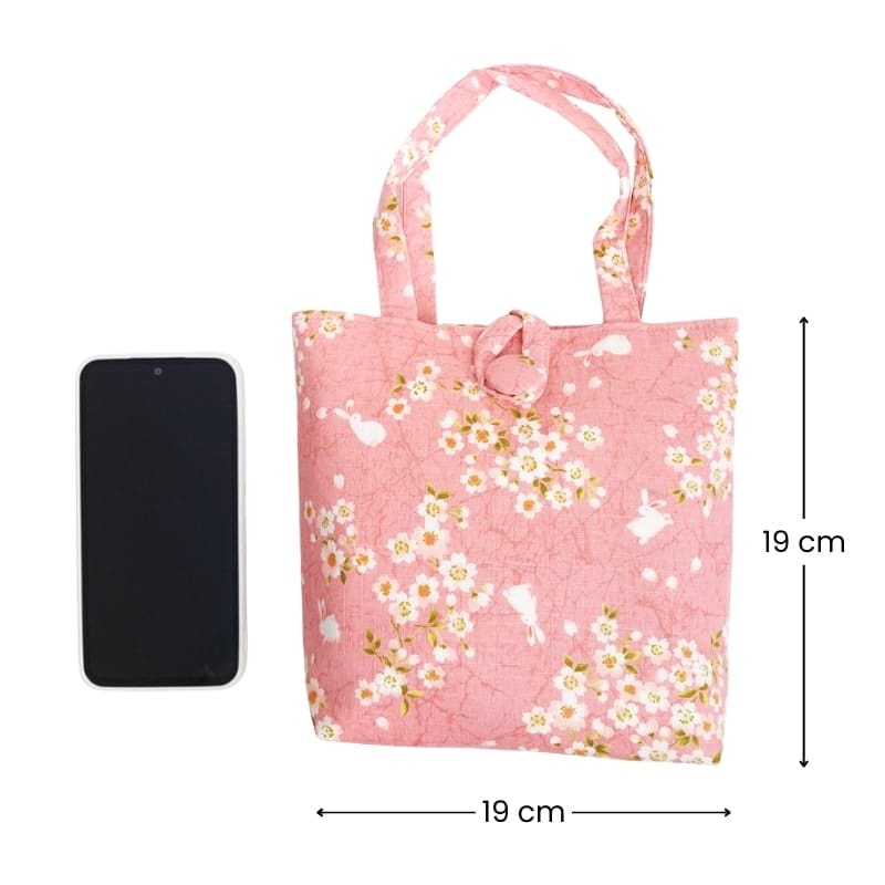 Usagi Sakura japansk taske pink