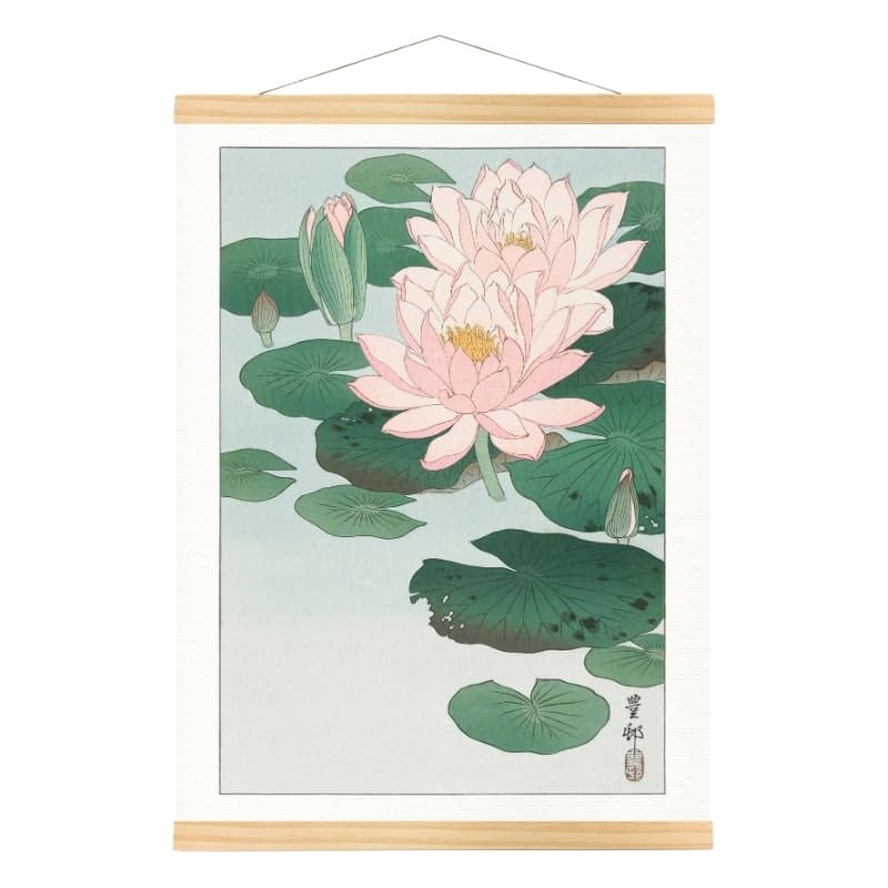 Vandlilje Print Poster A3