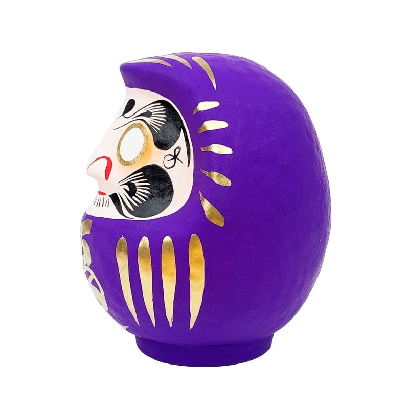 Violet japansk daruma - 9 til 15 cm
