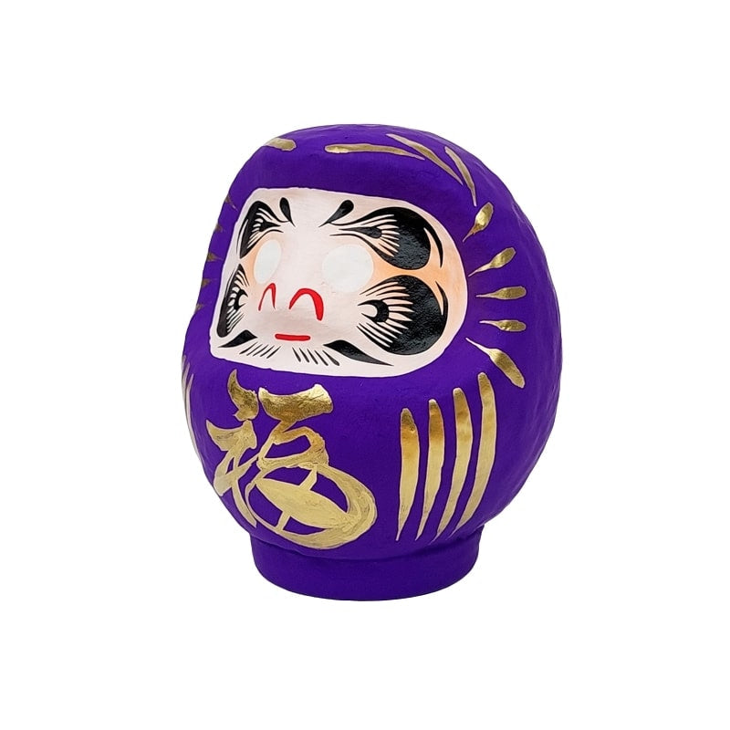 Violet japansk daruma - 9 til 15 cm