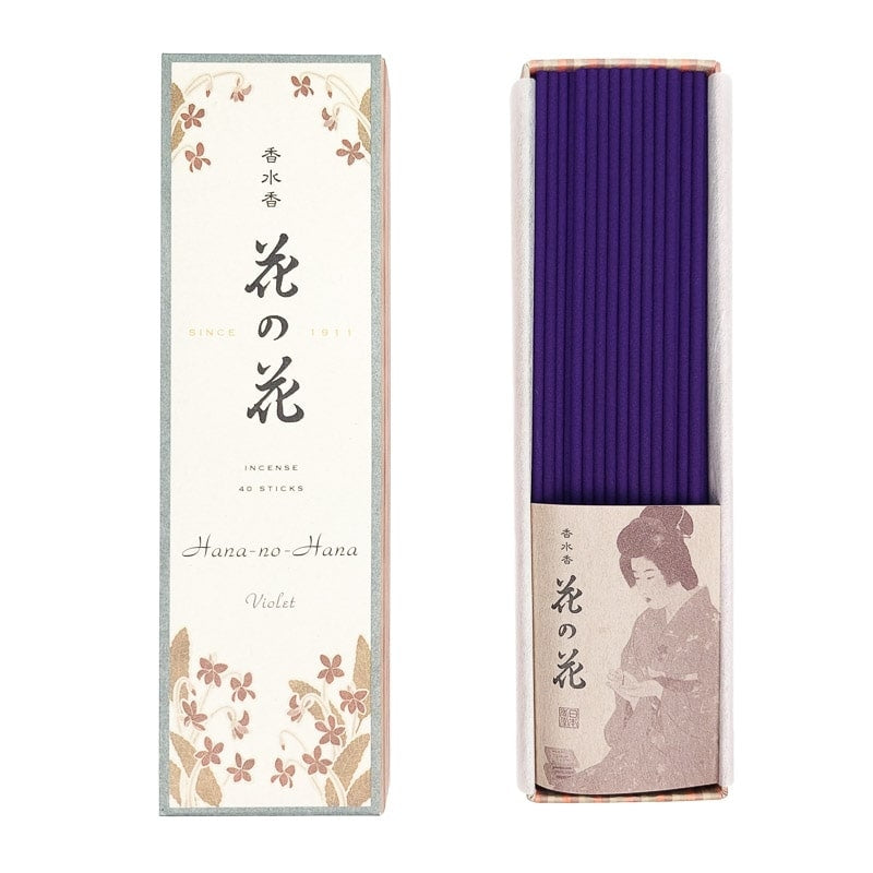 Violet traditionel japansk røgelse