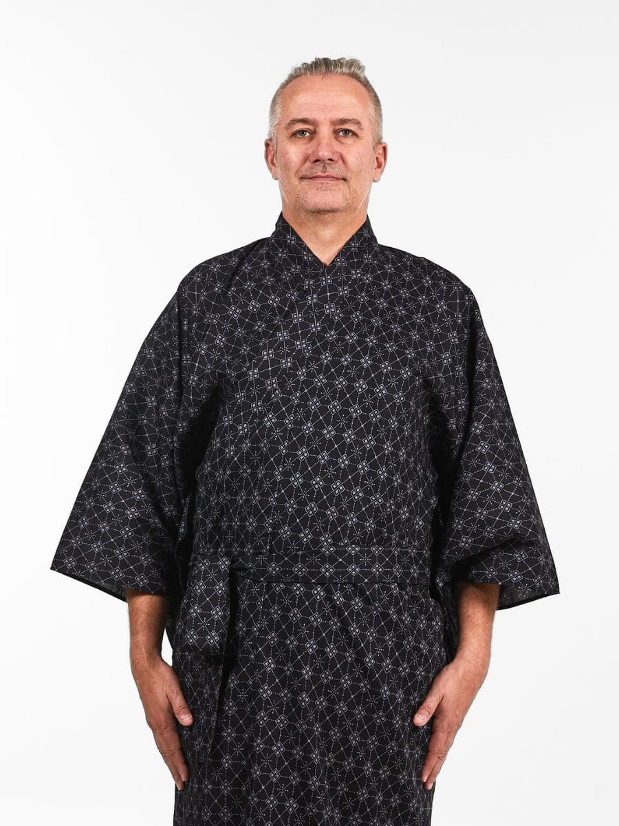 Yukata Hishigata Kimono til mænd