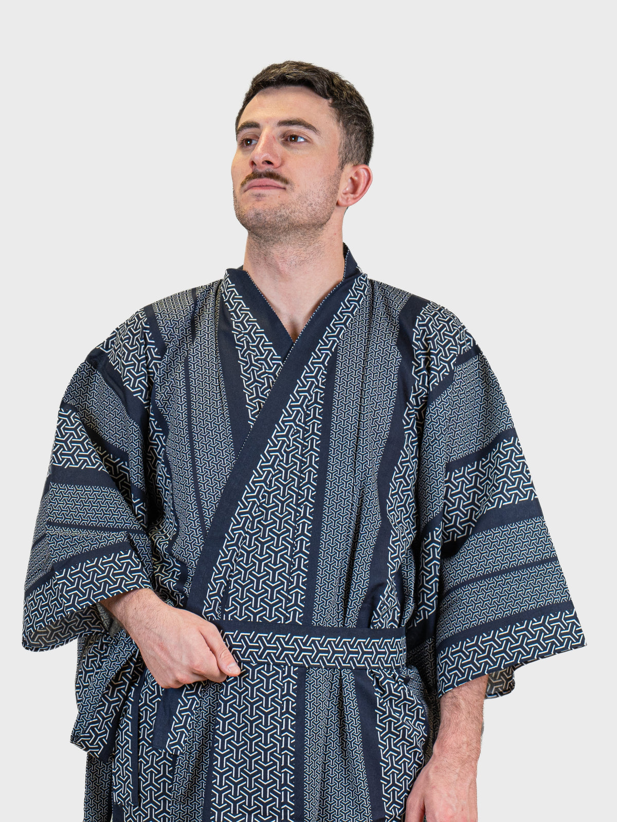 Yukata-kimono Herre – Kumi-Kikkō
