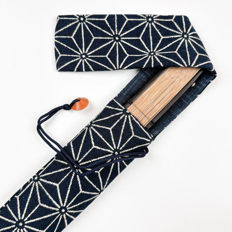 Asanoha Fan Clutch-taske