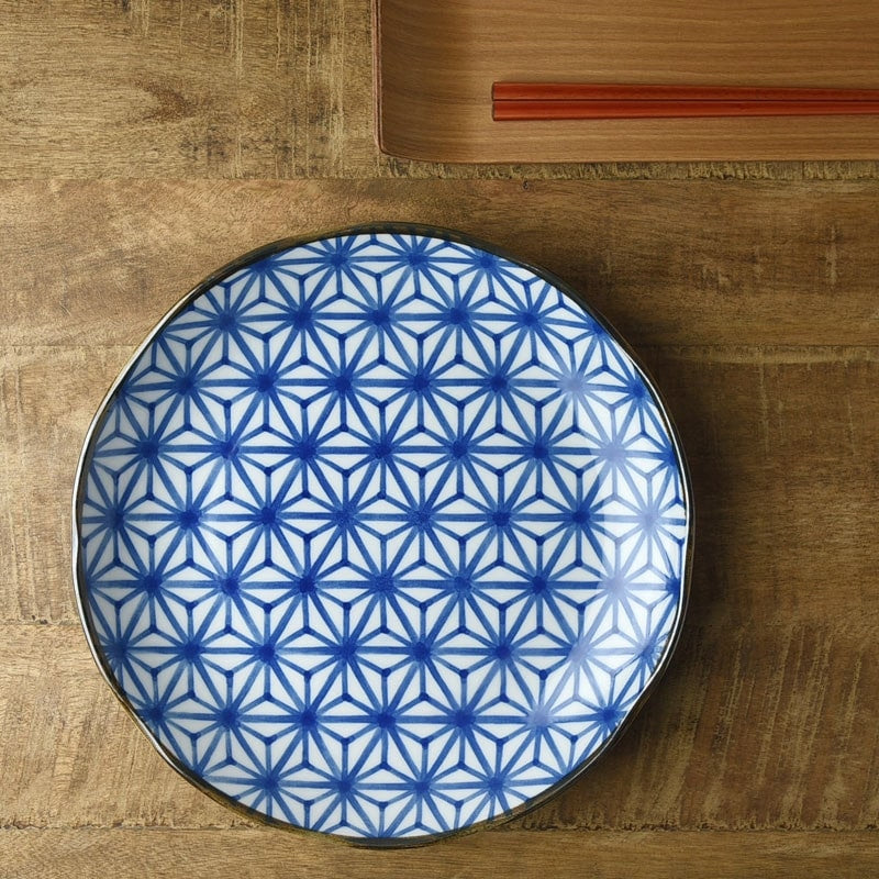 Asanoha japansk tallerken