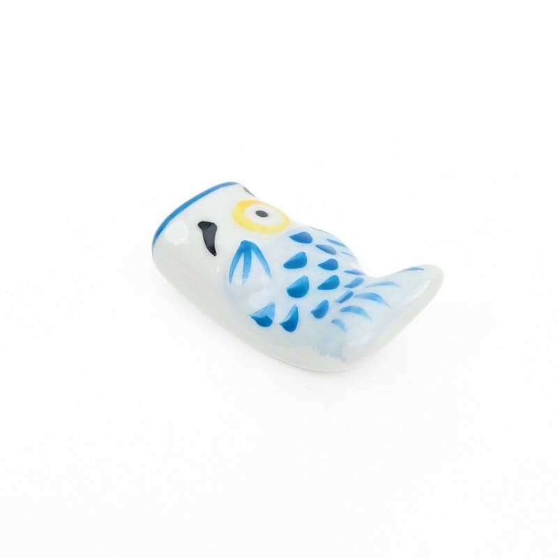 Blå Koinobori japansk spisepindeholder
