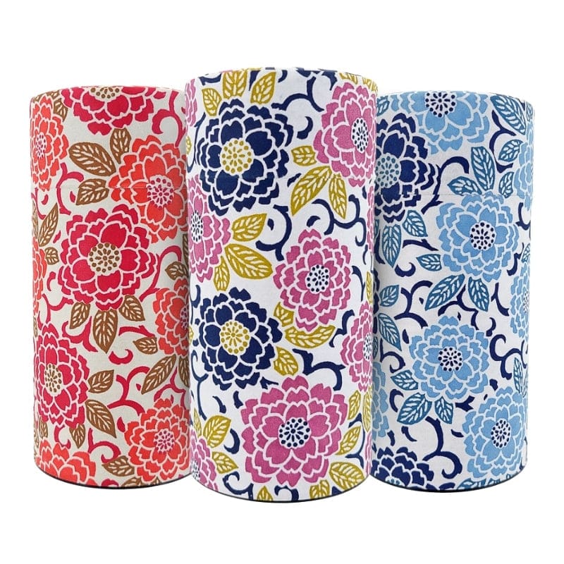 Blå Washi-teæske