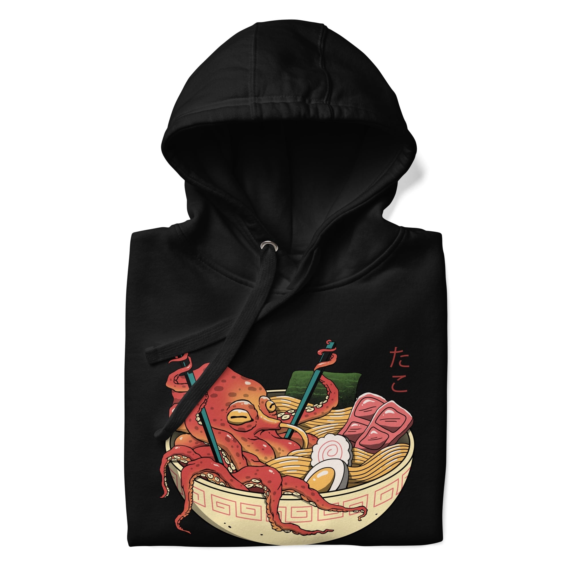 Blæksprutte Ramen japansk sweatshirt