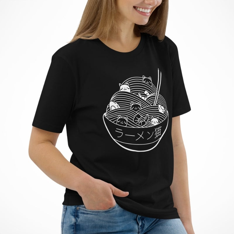 Bowl of Kittens japansk T-shirt