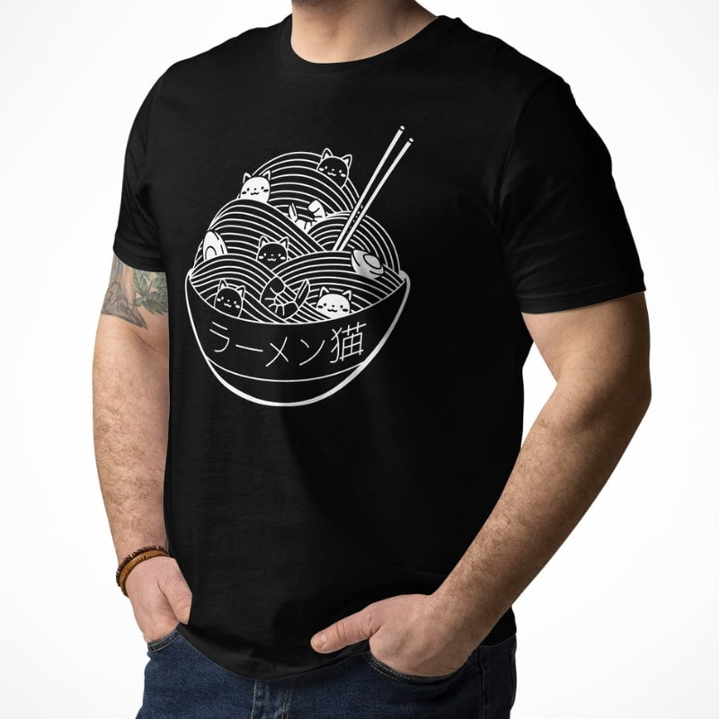 Bowl of Kittens japansk T-shirt