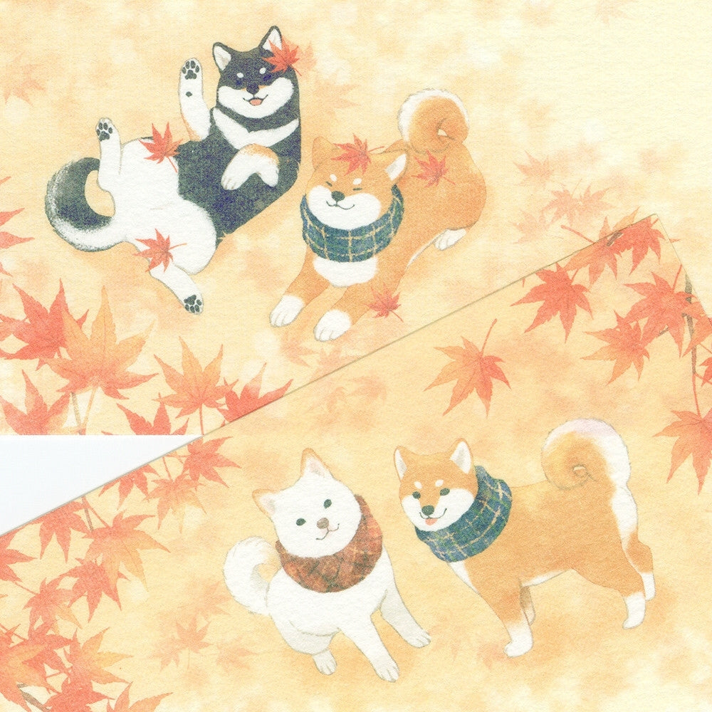 Brevpapir - Shiba & Momiji