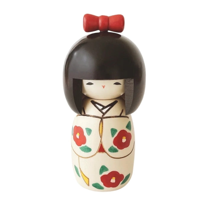Camellia Kokeshi-dukke