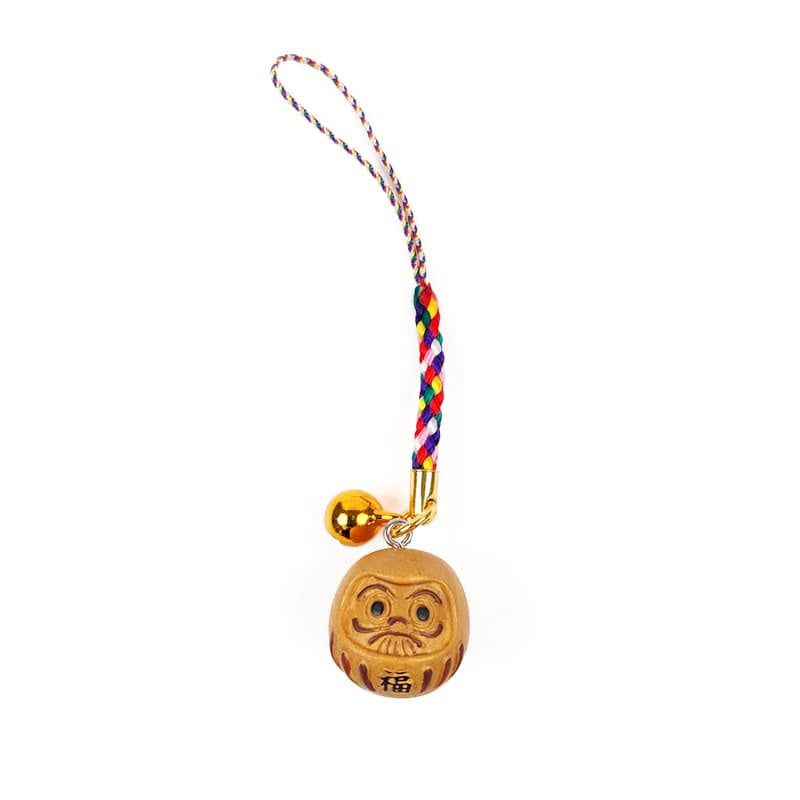 Daruma dukke nøglering
