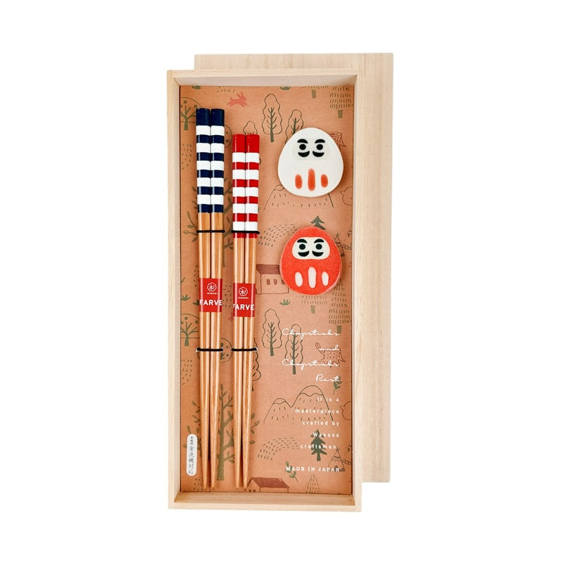 Daruma japansk spisepindesæt