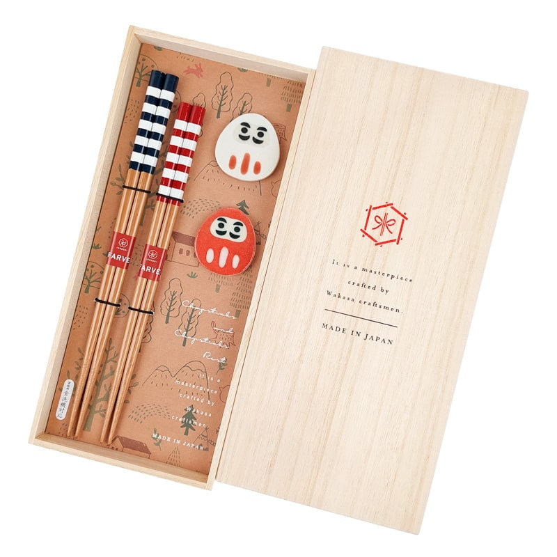 Daruma japansk spisepindesæt