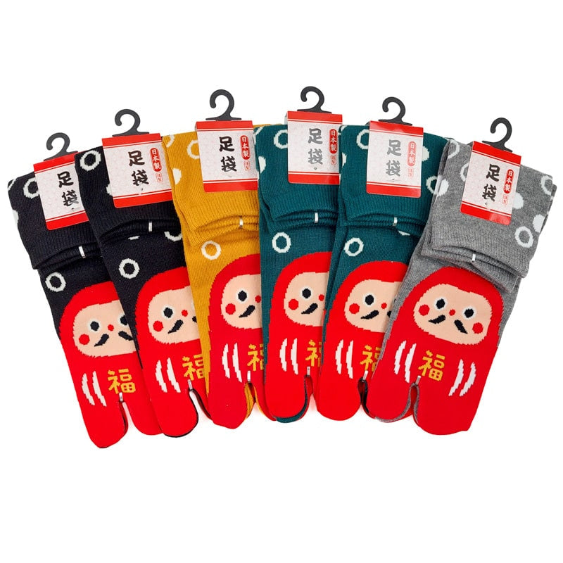Daruma Tabi Socks Pack - 6 par EU 36-40