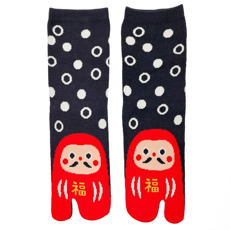 Daruma Tabi Socks Pack - 6 par EU 36-40