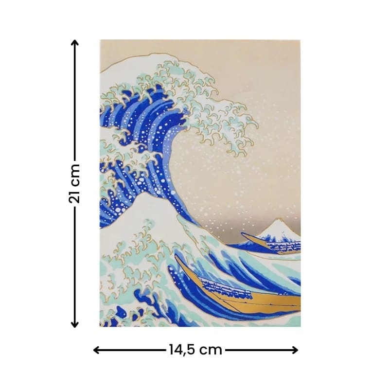Den store bølge i Kanagawa notesbog