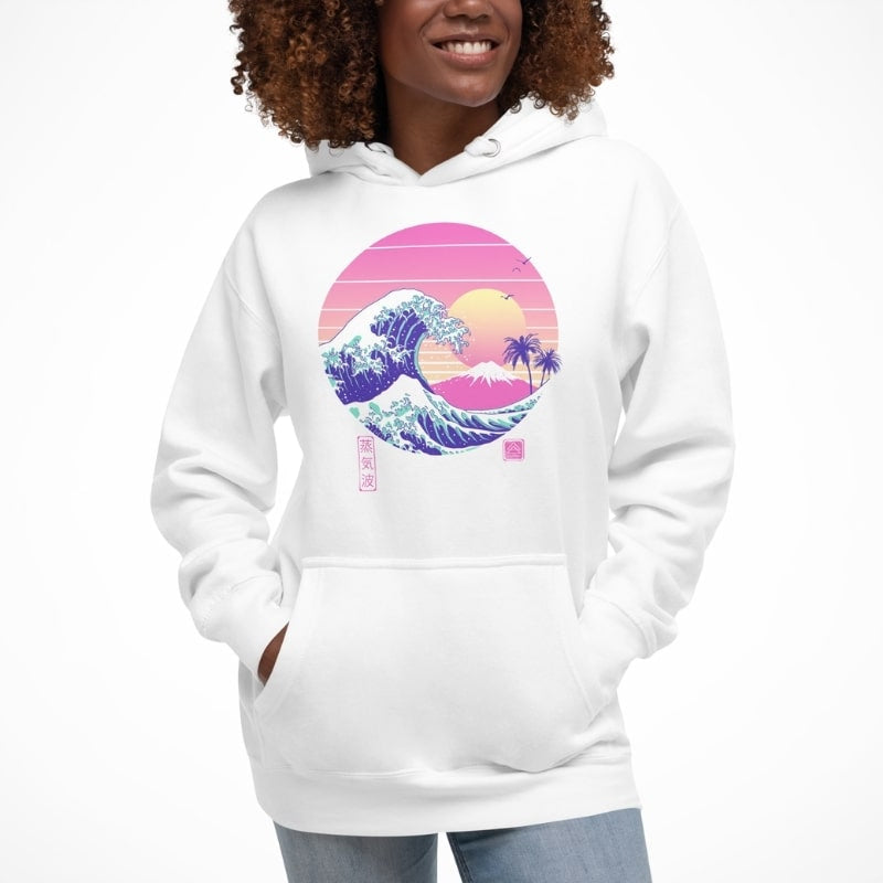 Den store japanske sweatshirt Vapor Wave