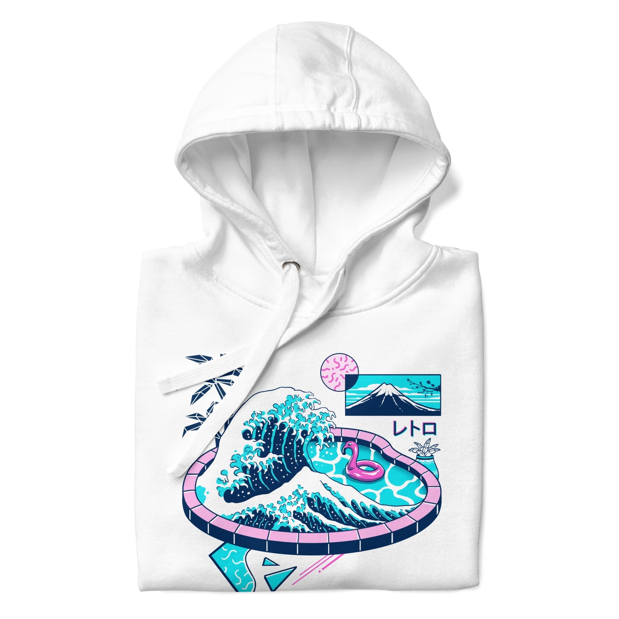 Den store pool i Kanagawa Japansk sweatshirt