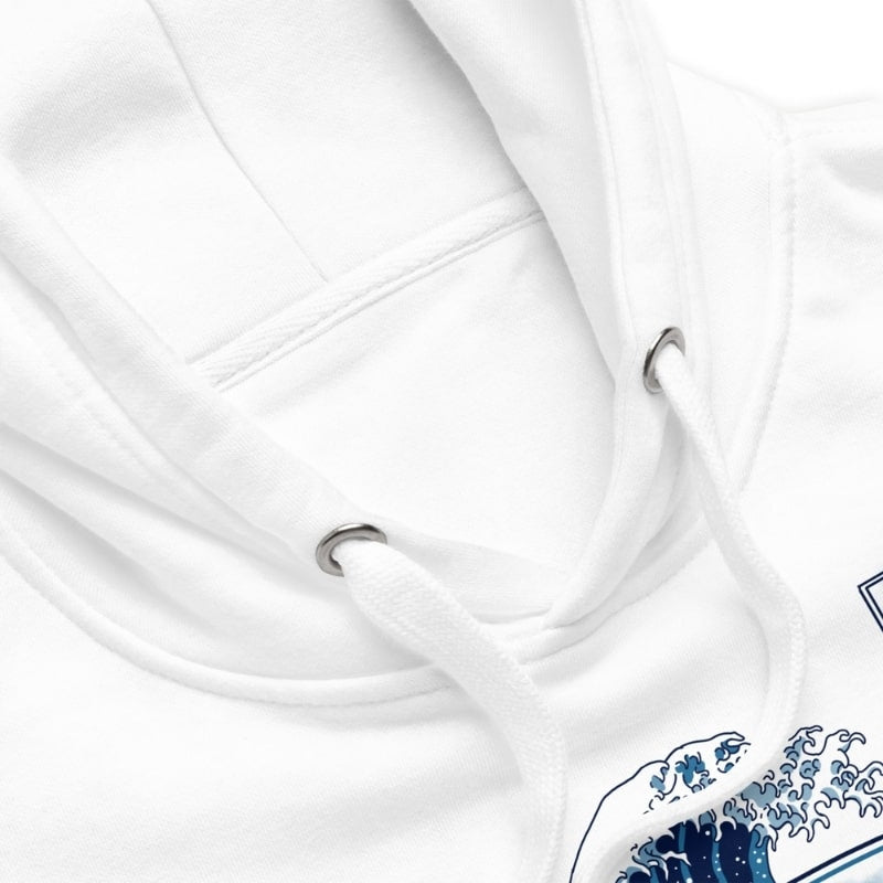 Den store te i Kanagawa Japansk sweatshirt