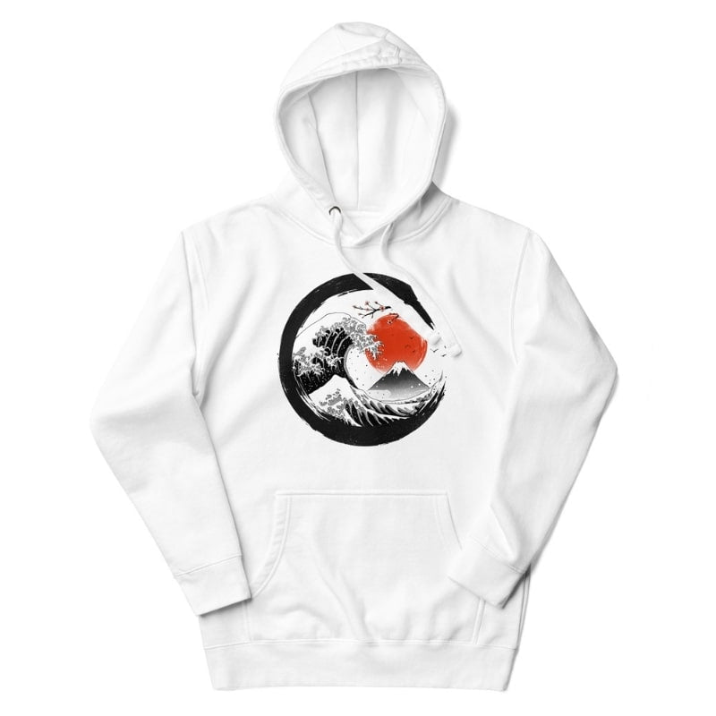 Enso Kanagawa japansk sweatshirt S