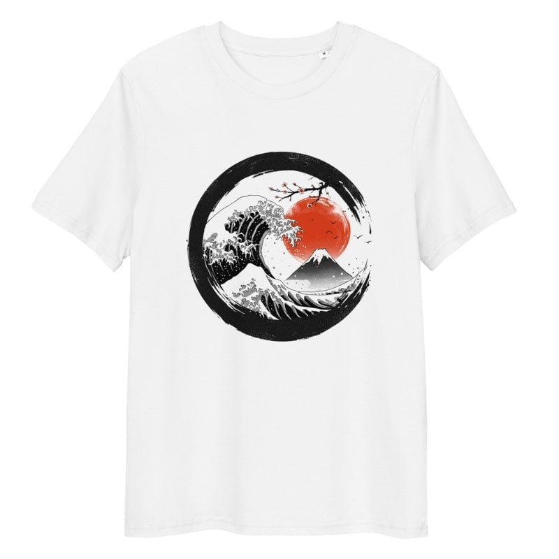 Enso Kanagawa japansk T-shirt S
