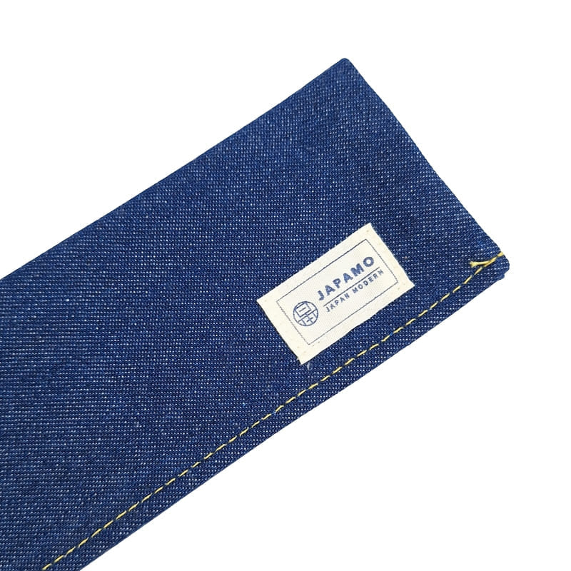 Etui til japanske spisepinde i denim