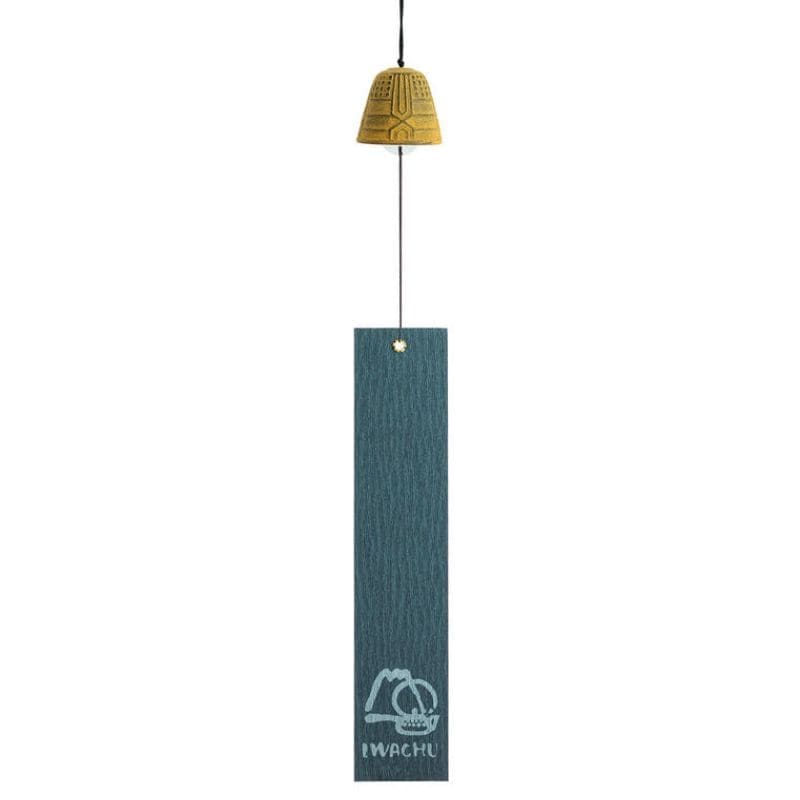 Furin Iwachu japansk klokkespil gul - 4,5 cm