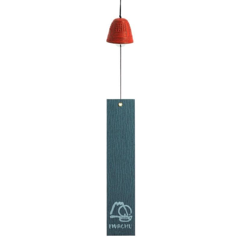 Furin Iwachu japansk klokkespil rød - 4,5 cm
