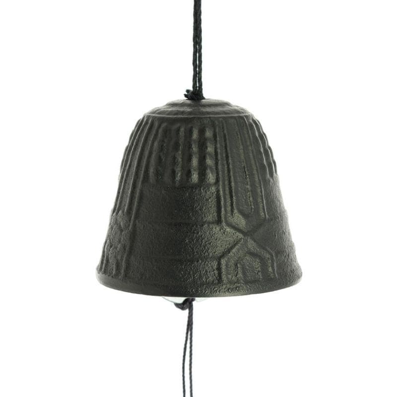 Furin Iwachu japansk klokkespil sort - 4,5 cm
