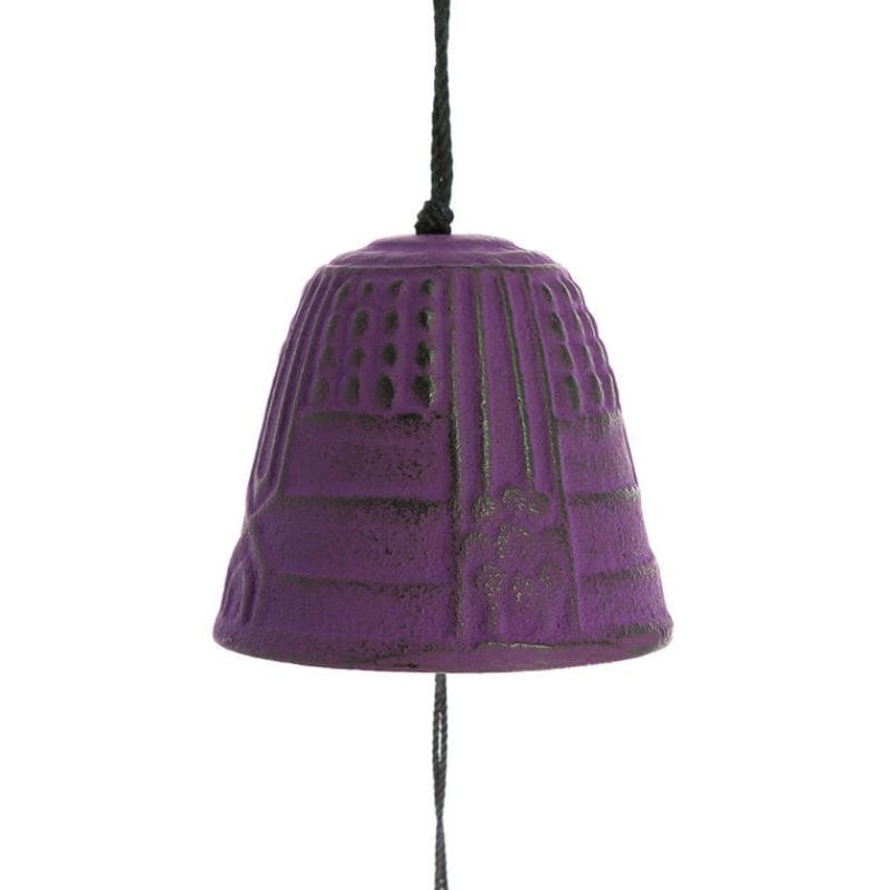 Furin Iwachu Violet japansk klokkespil - 4,5 cm