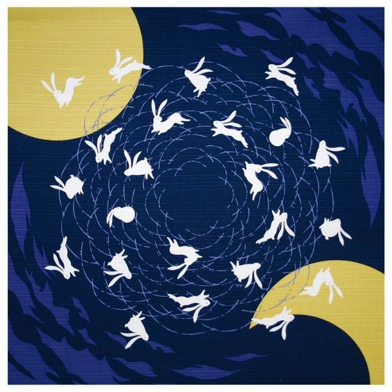 Furoshiki Usagi mønster - 50x50 cm