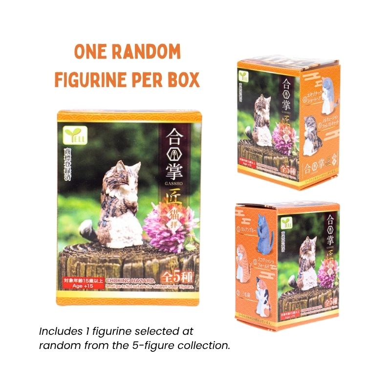 Gachapon Figur - Gassho Kat