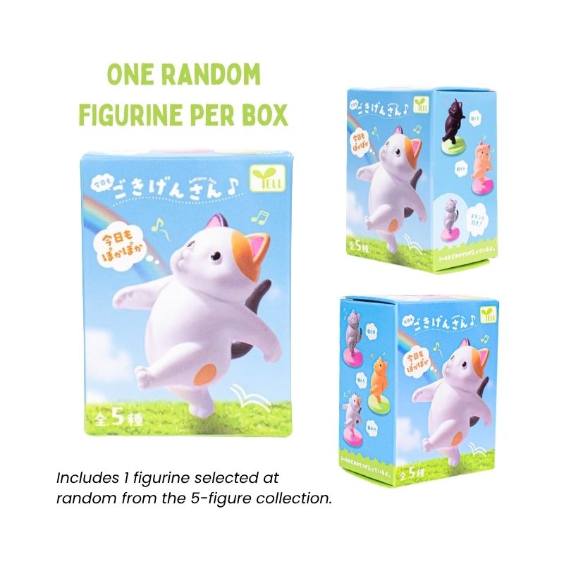Gachapon Figur - Kat på Tur