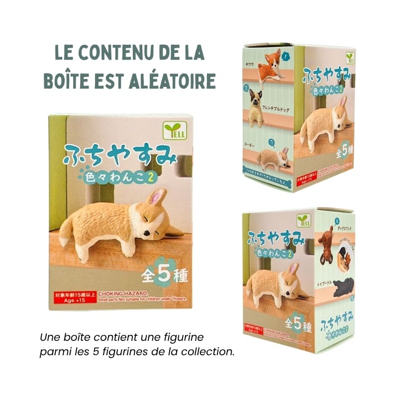 Gachapon Hund Kawaii-figur
