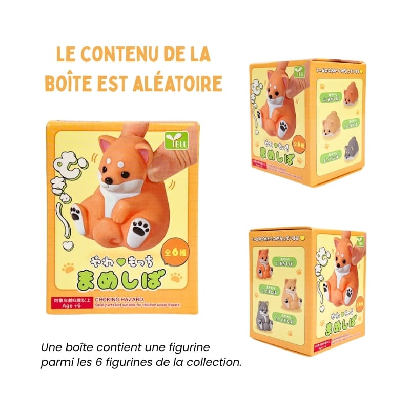Gachapon Shiba Inu-figur
